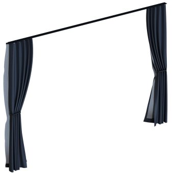 Set závesov a moskytiér pre pergolu ECO 6×3 m 7