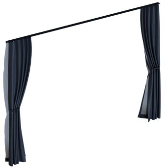Set závesov a moskytiér pre pergolu ECO 4×3 m 7