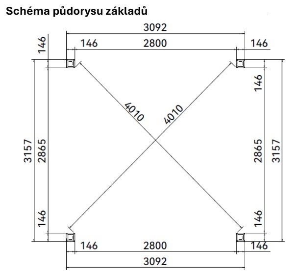 METTA oceľový prístrešok na auto 5,5 x 3,2 m 11 METTA oceľový prístrešok na auto 5,5 x 3,2 m 11
